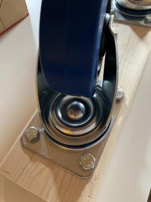 BlueWheel Montage von der Unterseite